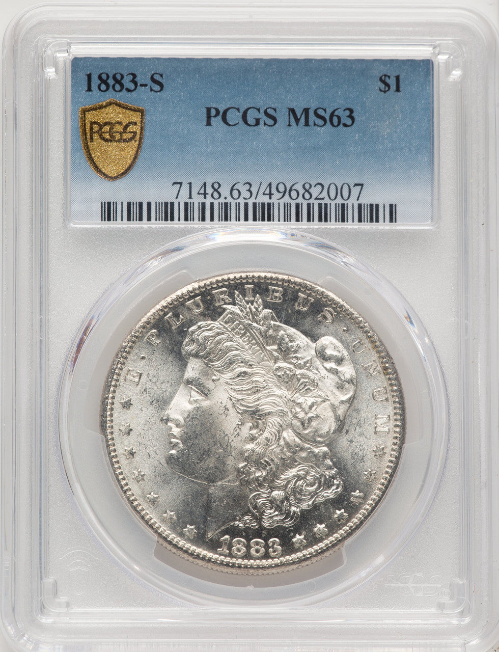 1883-S Morgan Dollar PCGS MS63 (520667053)