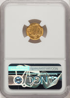 1878 G$1 Gold Dollar NGC MS61