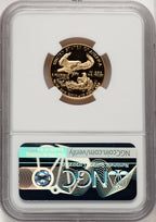 1988-P $10 Quarter-Ounce Gold Eagle John Mercanti NGC PF70