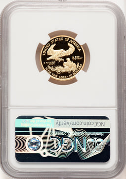 2012-W $10 Quarter-Ounce Gold Eagle John Mercanti NGC PF70