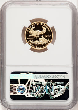 2017-W $10 Quarter-Ounce Gold Eagle John Mercanti NGC PF70