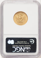 1873-CC $5 Liberty Half Eagle NGC AU50