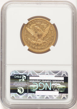 1871-CC $10 Liberty Eagle NGC AU53