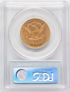 1877-CC $10 Liberty Eagle PCGS AU50