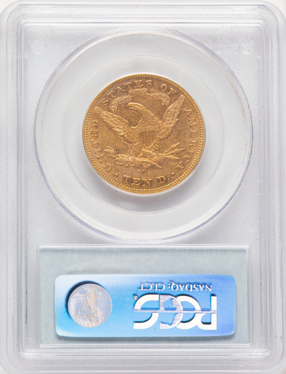 1877-CC $10 Liberty Eagle PCGS AU50