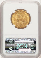 1882-CC $10 Liberty Eagle NGC AU58