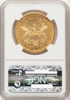 1871-CC $20 Liberty Double Eagle NGC AU53