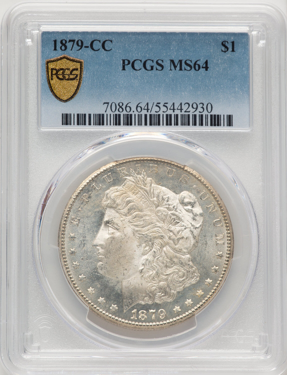 1879-CC Morgan Dollar PCGS MS64 (774742020)