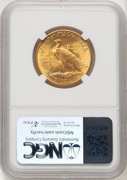 1932 $10 CAC Indian Eagle NGC MS64+