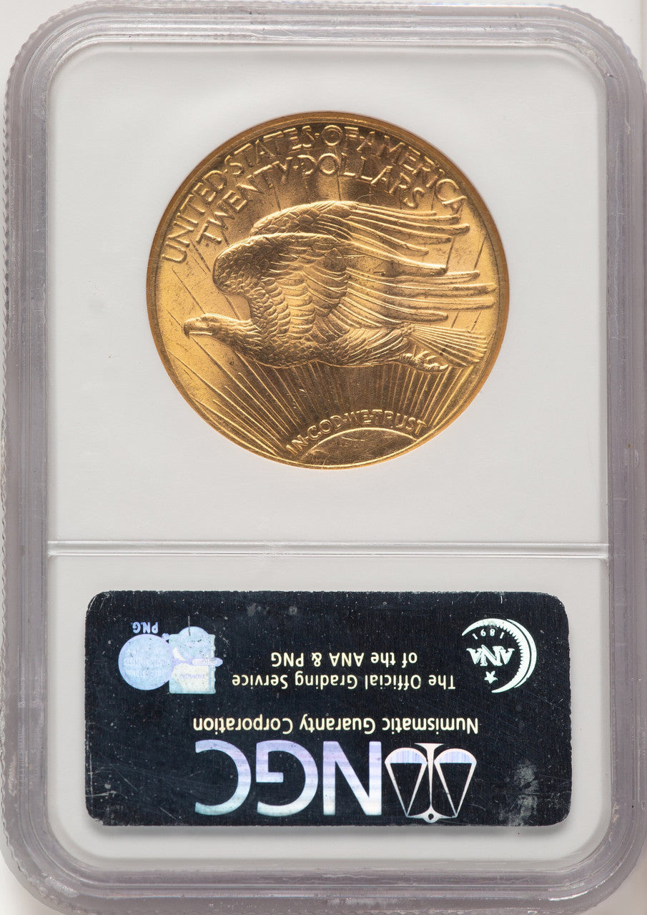 1920 $20 Saint-Gaudens Double Eagle NGC MS65 | LCR Coin