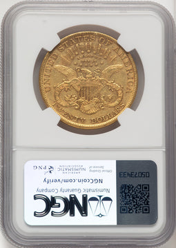 1891 $20 Liberty Double Eagle NGC XF45