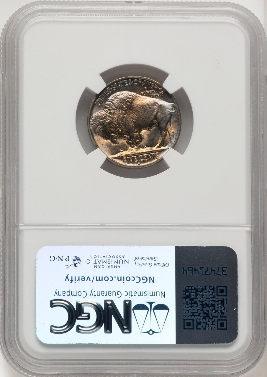1938-D 5C Buffalo Buffalo Nickel NGC MS68 (774836002)