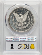 1889-CC DM Blue Gradient Morgan Dollar PCGS MS62