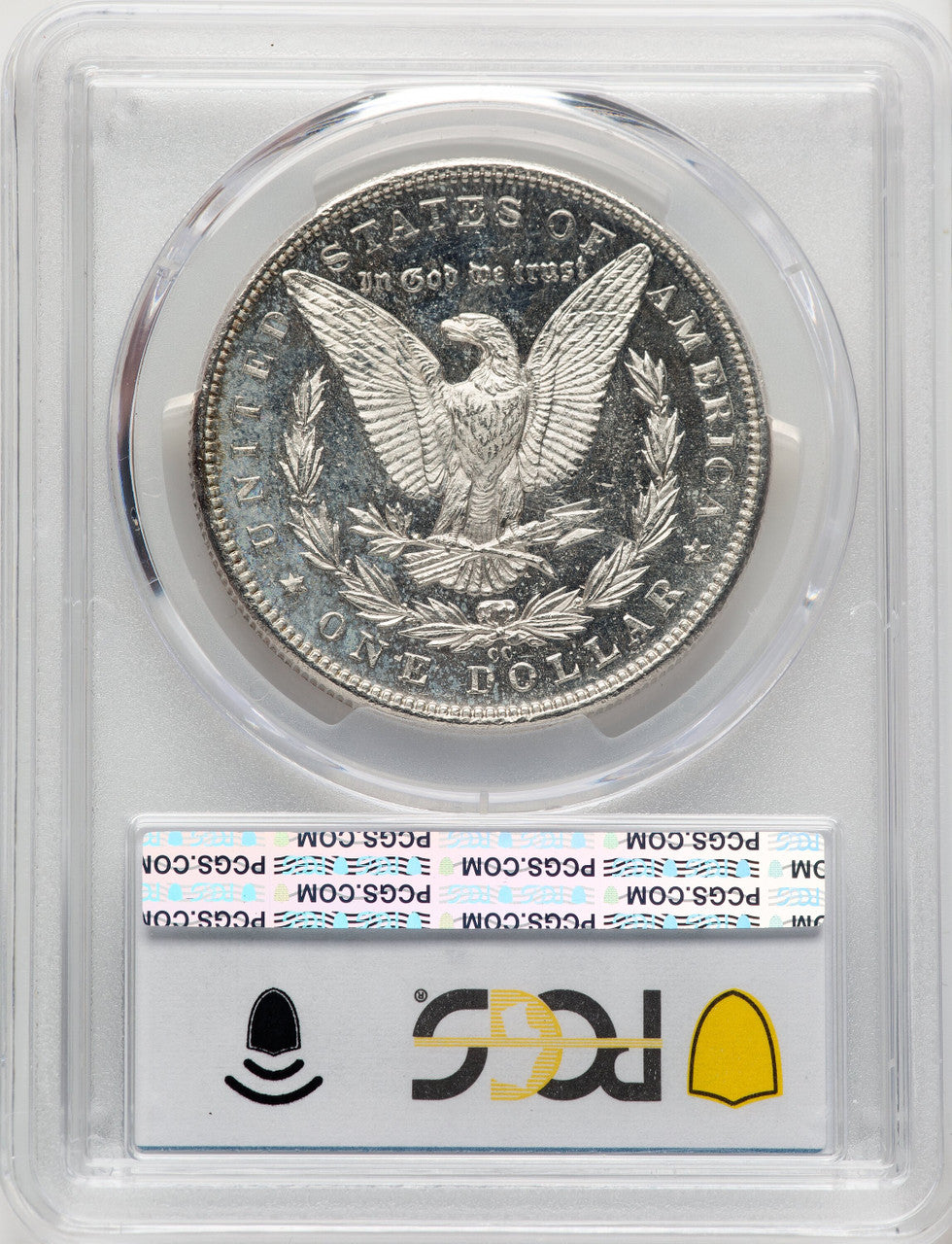 1889-CC DM Blue Gradient Morgan Dollar PCGS MS62