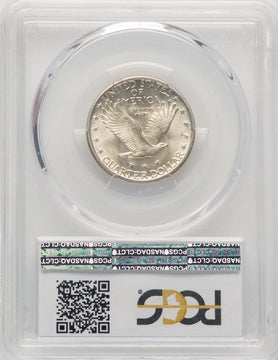 1927 25C FH Standing Liberty Quarter PCGS MS67