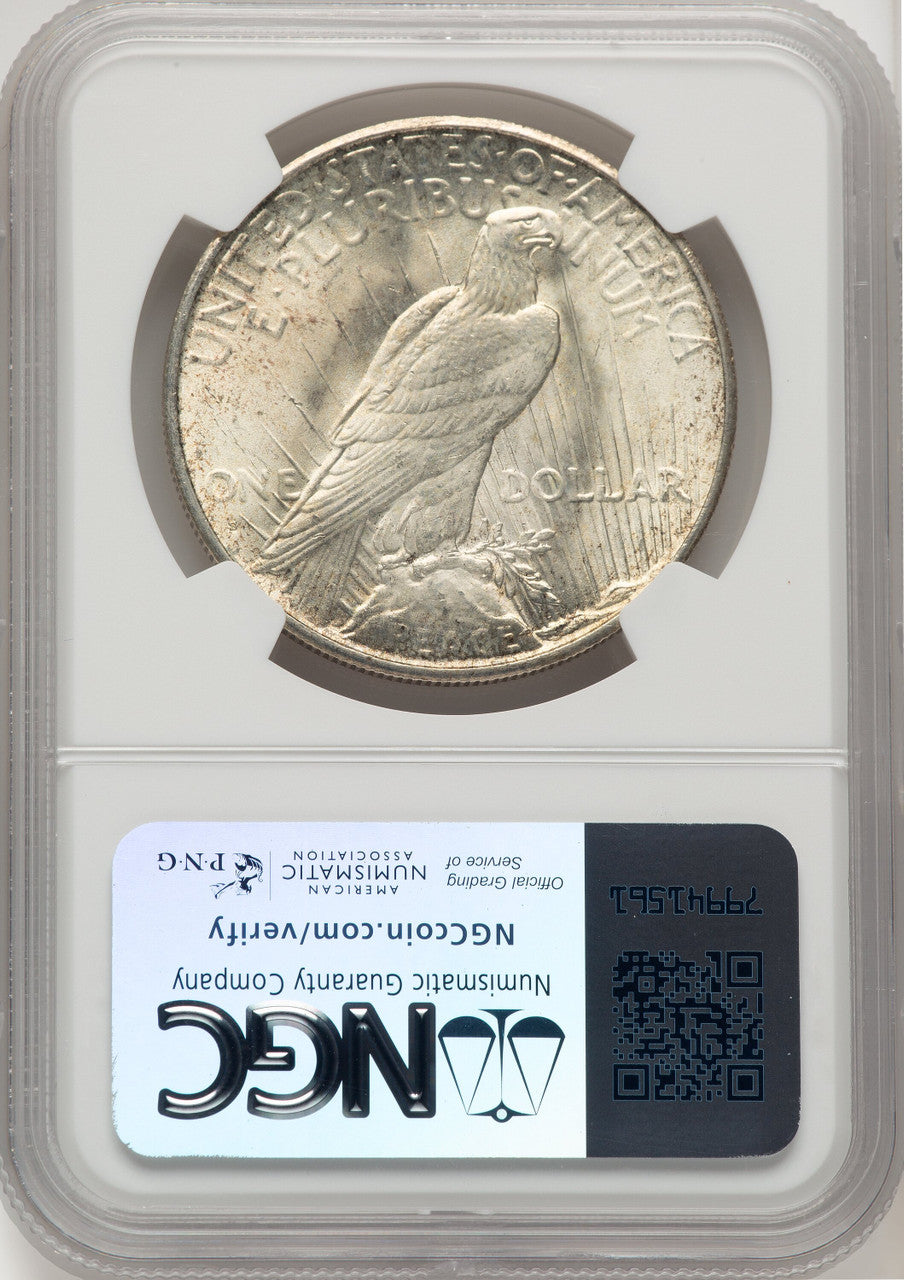 1935-S Peace Dollar NGC MS65 (774689021)