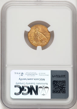 1913 $2.50 Indian Quarter Eagle NGC MS64+