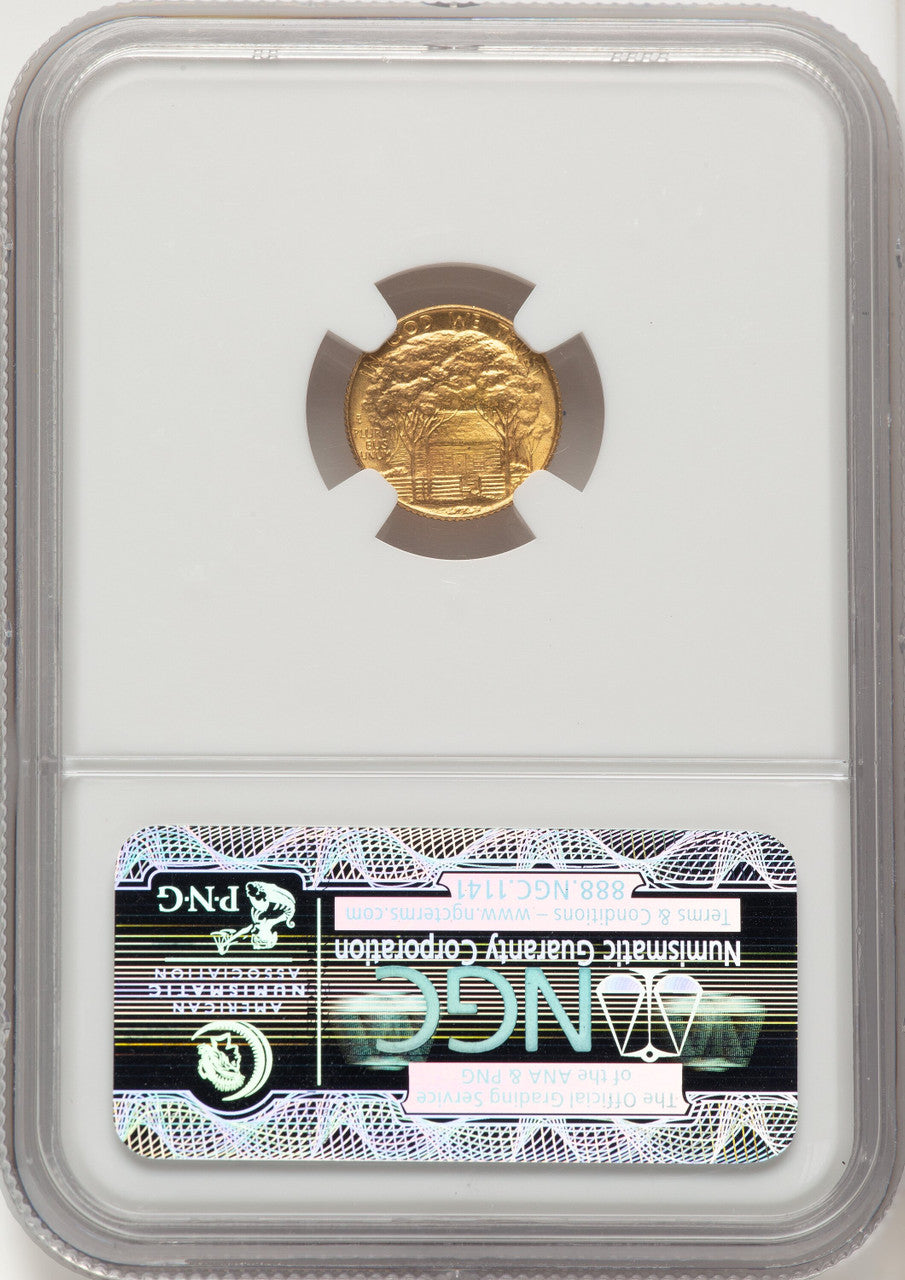1922 G$1 Grant No Star Commemorative Gold NGC MS65 (775236002)