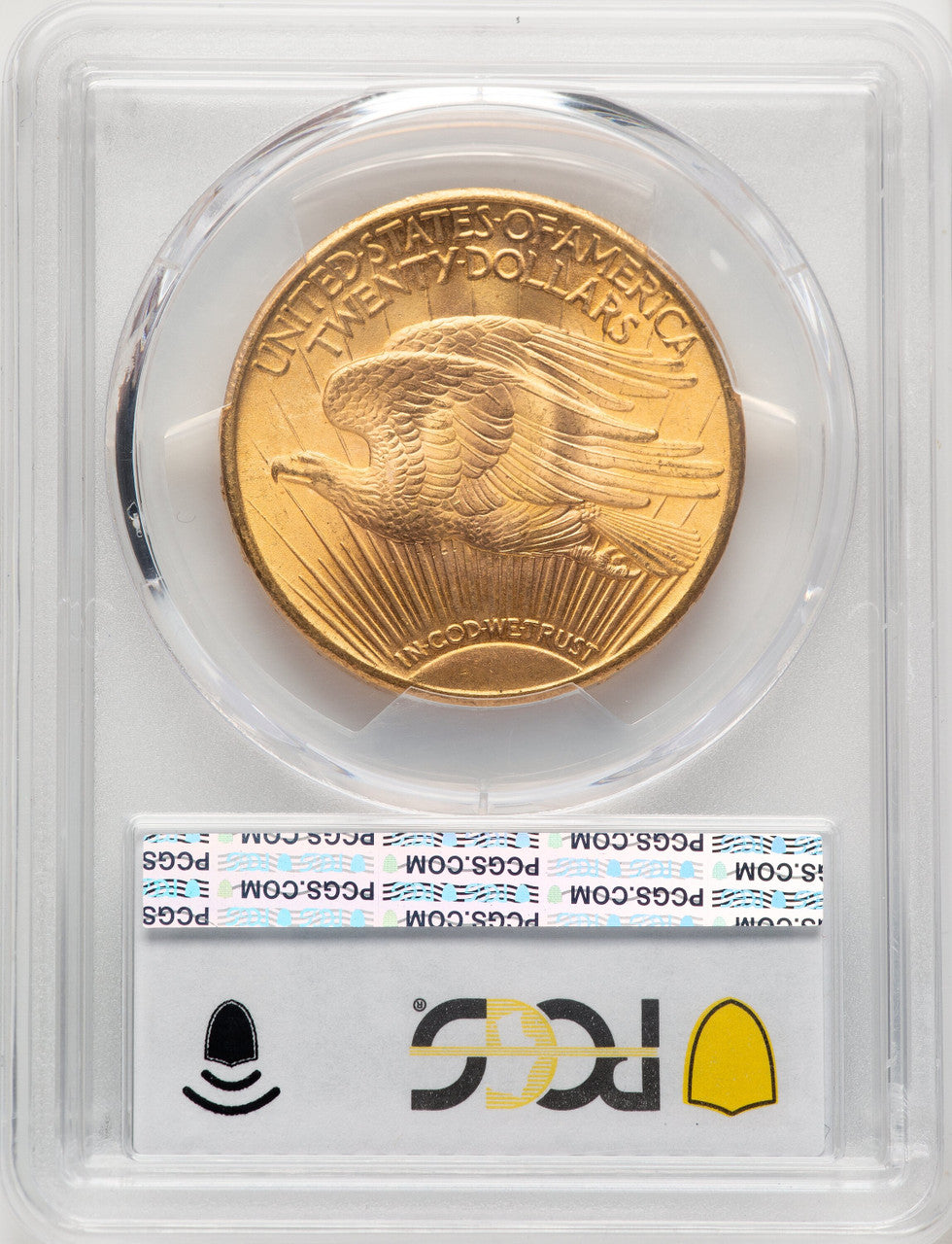 1924 $20 Saint Blue Gradient Saint-Gaudens Double Eagle PCGS MS67
