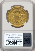 1854 $20 Kellogg & Co. Territorial Gold NGC AU50