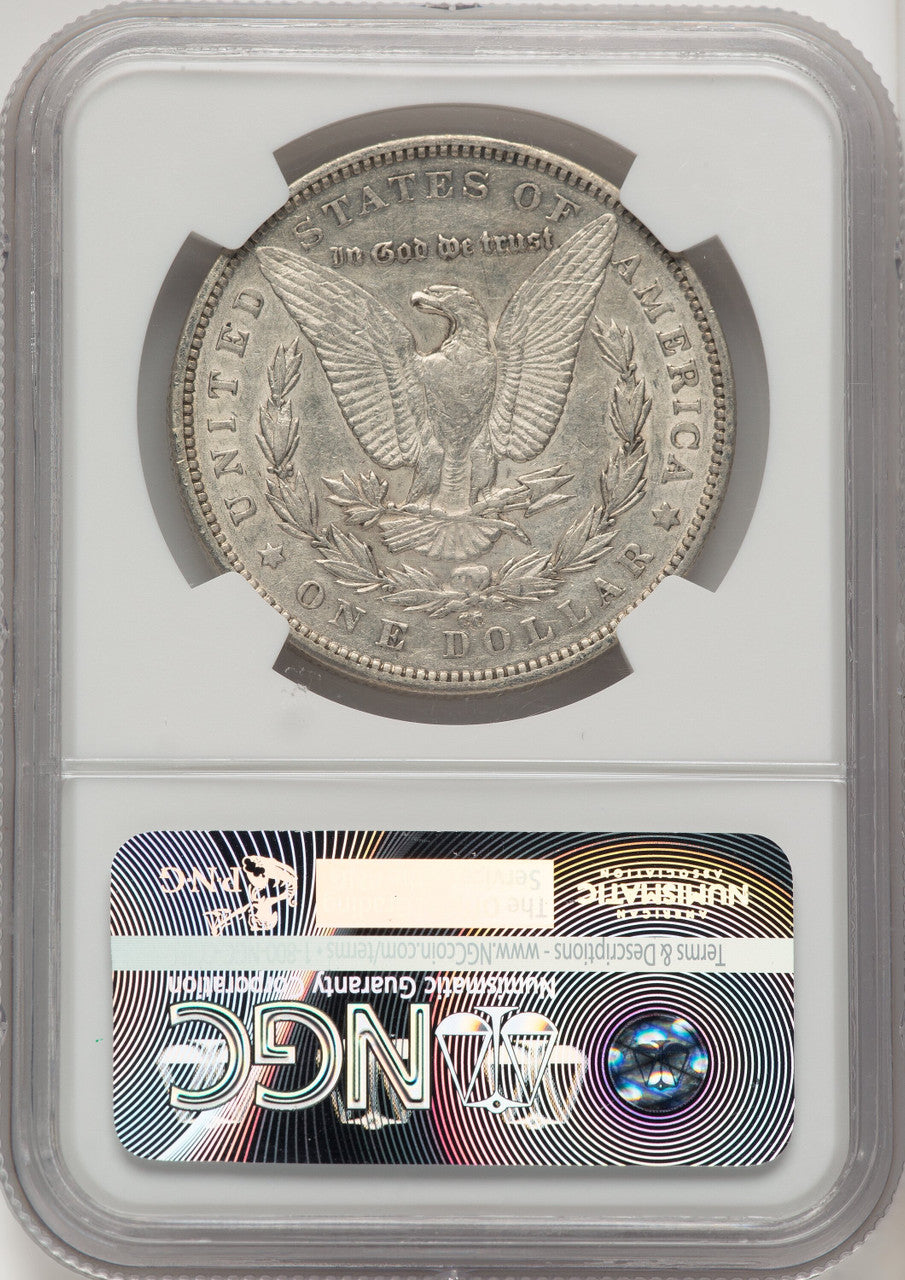1879-CCVAM 3 Capped Die Morgan Dollar NGC AU53