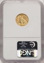 1908 $2.50 Indian Quarter Eagle NGC MS63 (775821001)