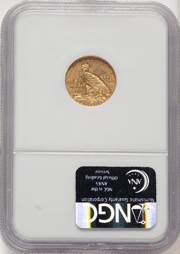 1911-D $2.50 Indian Quarter Eagle NGC MS61 (775821005)