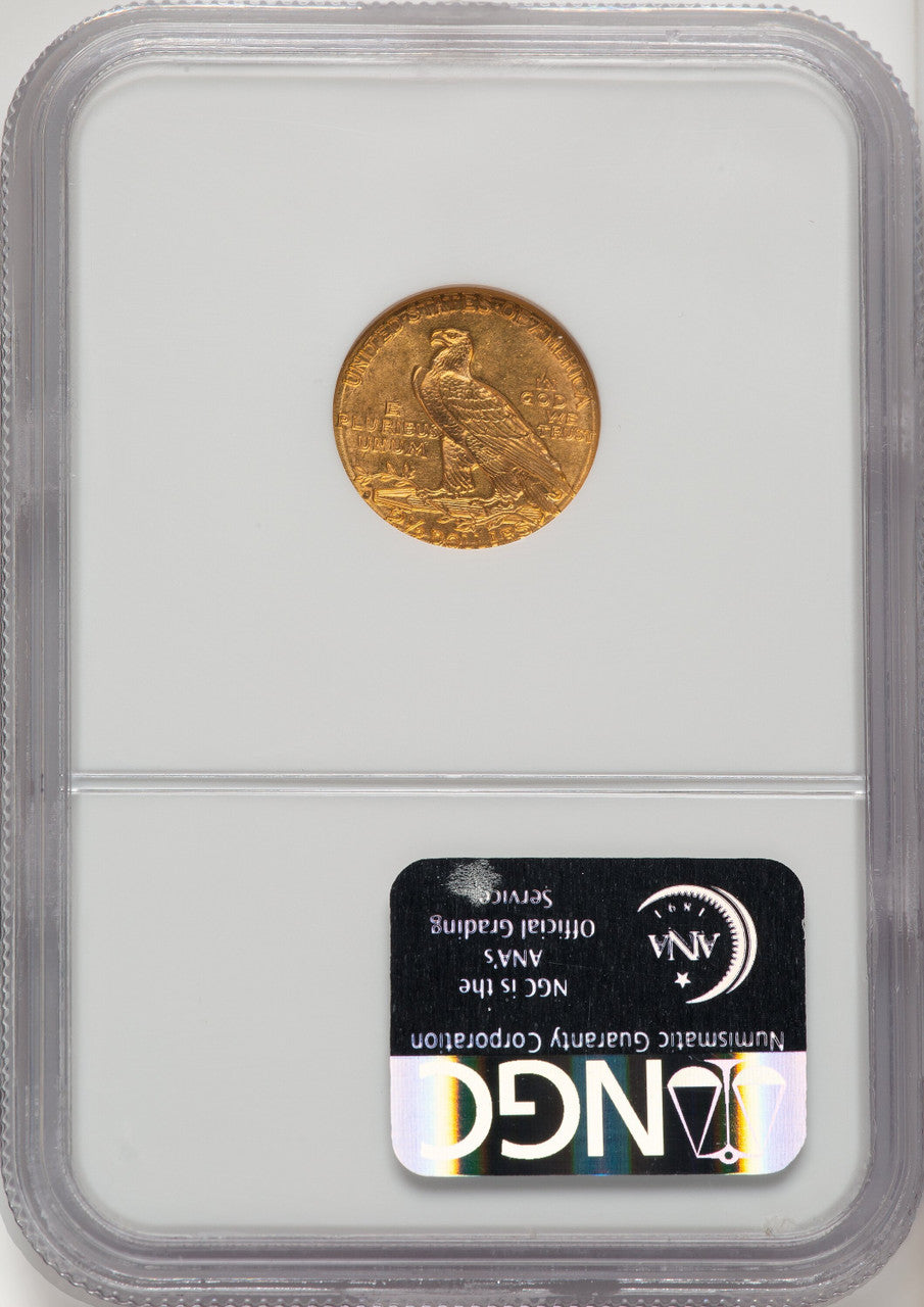 1914-D $2.50 Indian Quarter Eagle NGC MS63 (775821009)