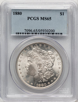 1880 Morgan Dollar PCGS MS65 (775821073)