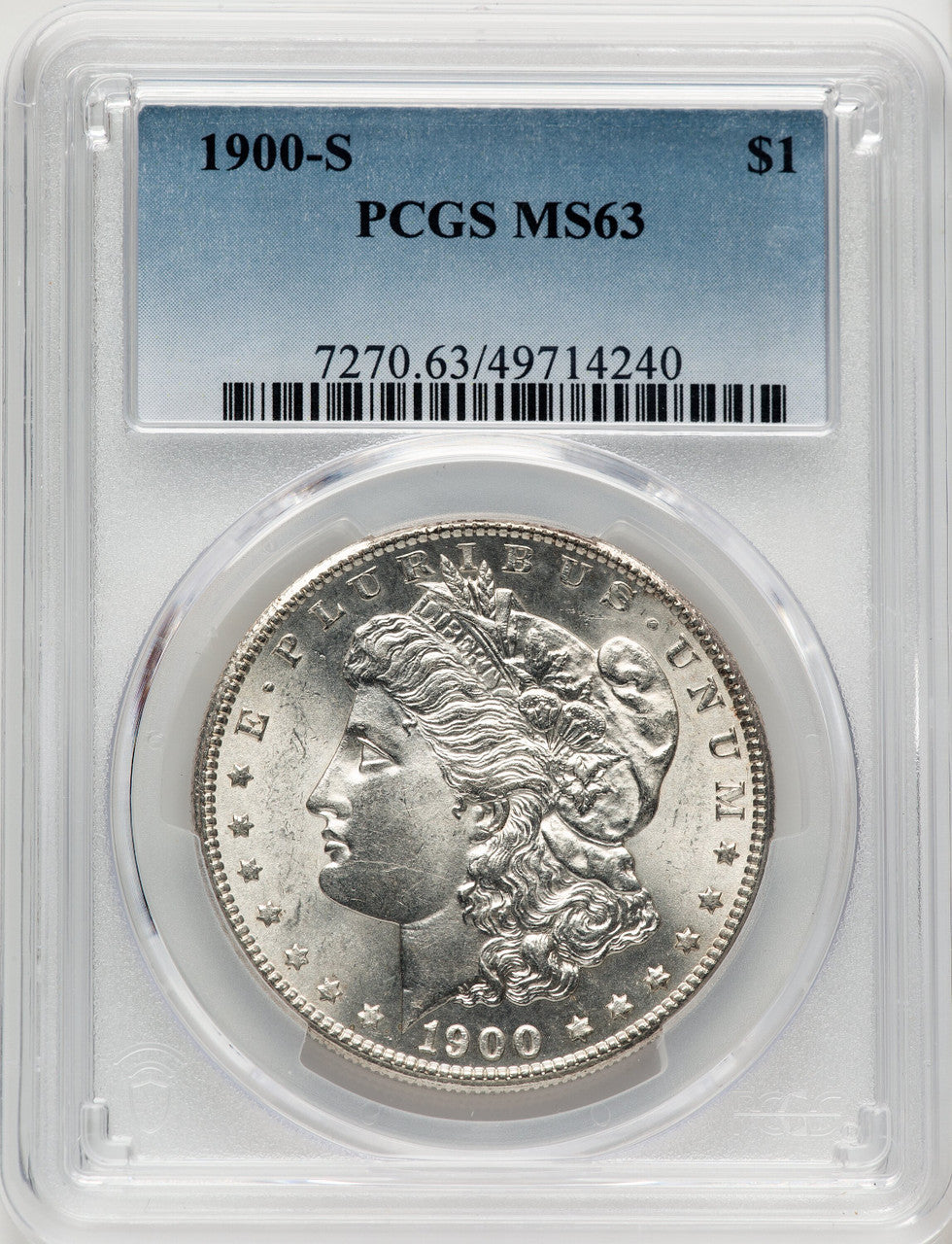 1900-S Morgan Dollar PCGS MS63