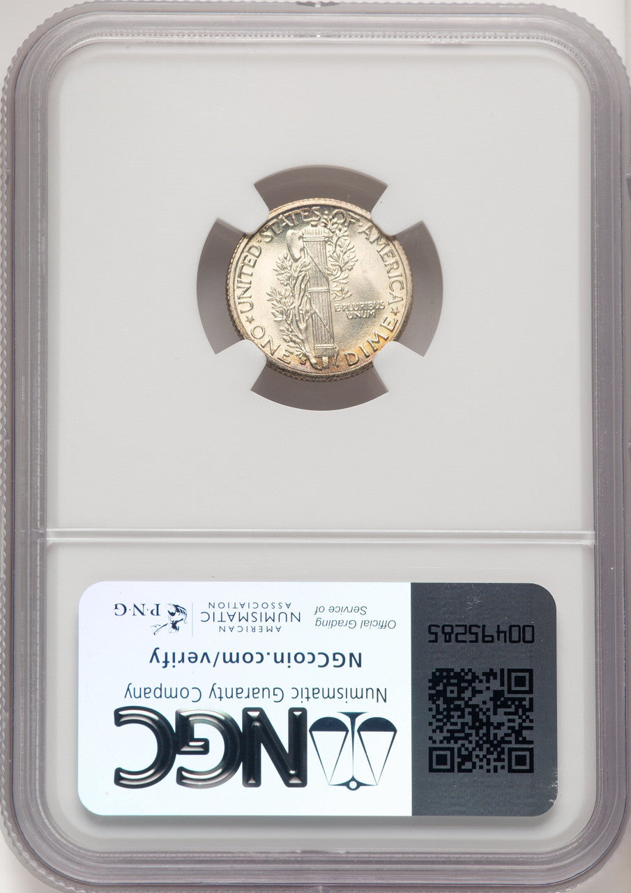 1935-S 10C FB Mercury Dime NGC MS67