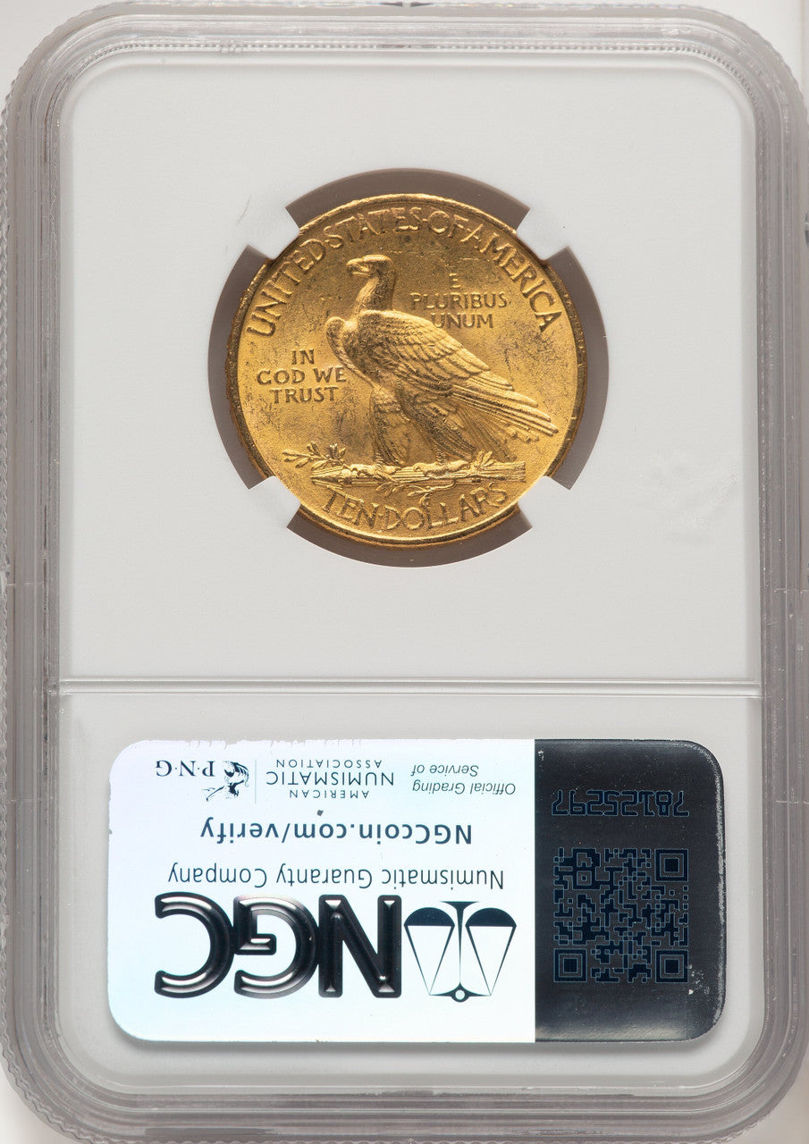 1911 $10 Indian Eagle NGC MS65 (775904020)