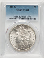 1888-S Morgan Dollar PCGS MS62 (775818007)