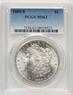 1889-S Morgan Dollar PCGS MS63 (775865025)