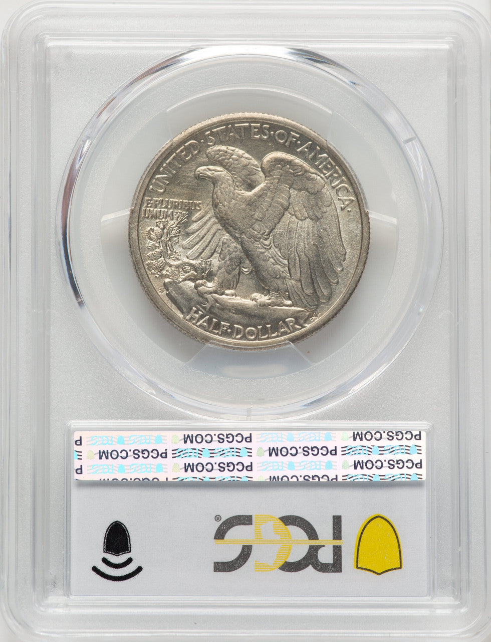 1918-S 50C Walking Liberty Half Dollar PCGS AU58