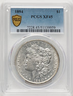 1894 Morgan Dollar PCGS XF45