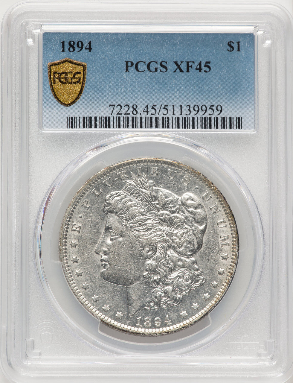 1894 Morgan Dollar PCGS XF45