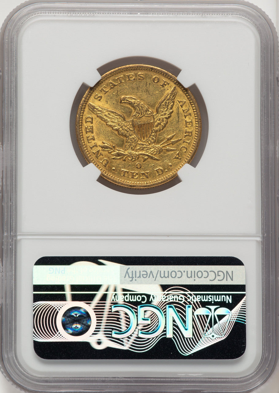 1851-O $10 Liberty Eagle NGC AU55 (520735029)