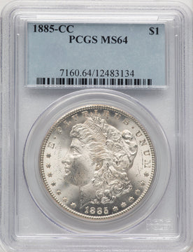 1885-CC Morgan Dollar PCGS MS64 (775821176)