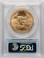 2013-W $50 One-Ounce Gold Eagle First Strike FS Flag PCGS MS70 (520851009)