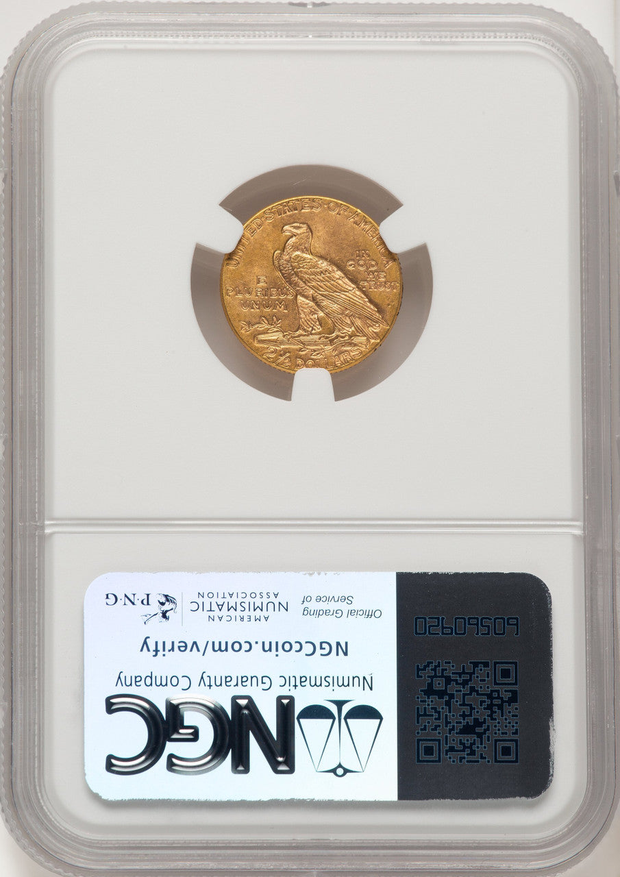 1912 $2.50 Indian Quarter Eagle NGC MS62 (775850015)