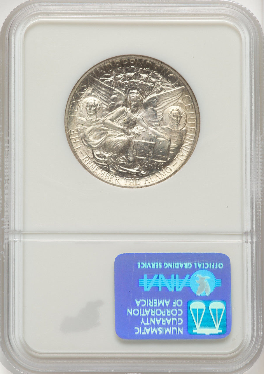 1935 50C Texas Commemorative Silver NGC MS67 (775929017)