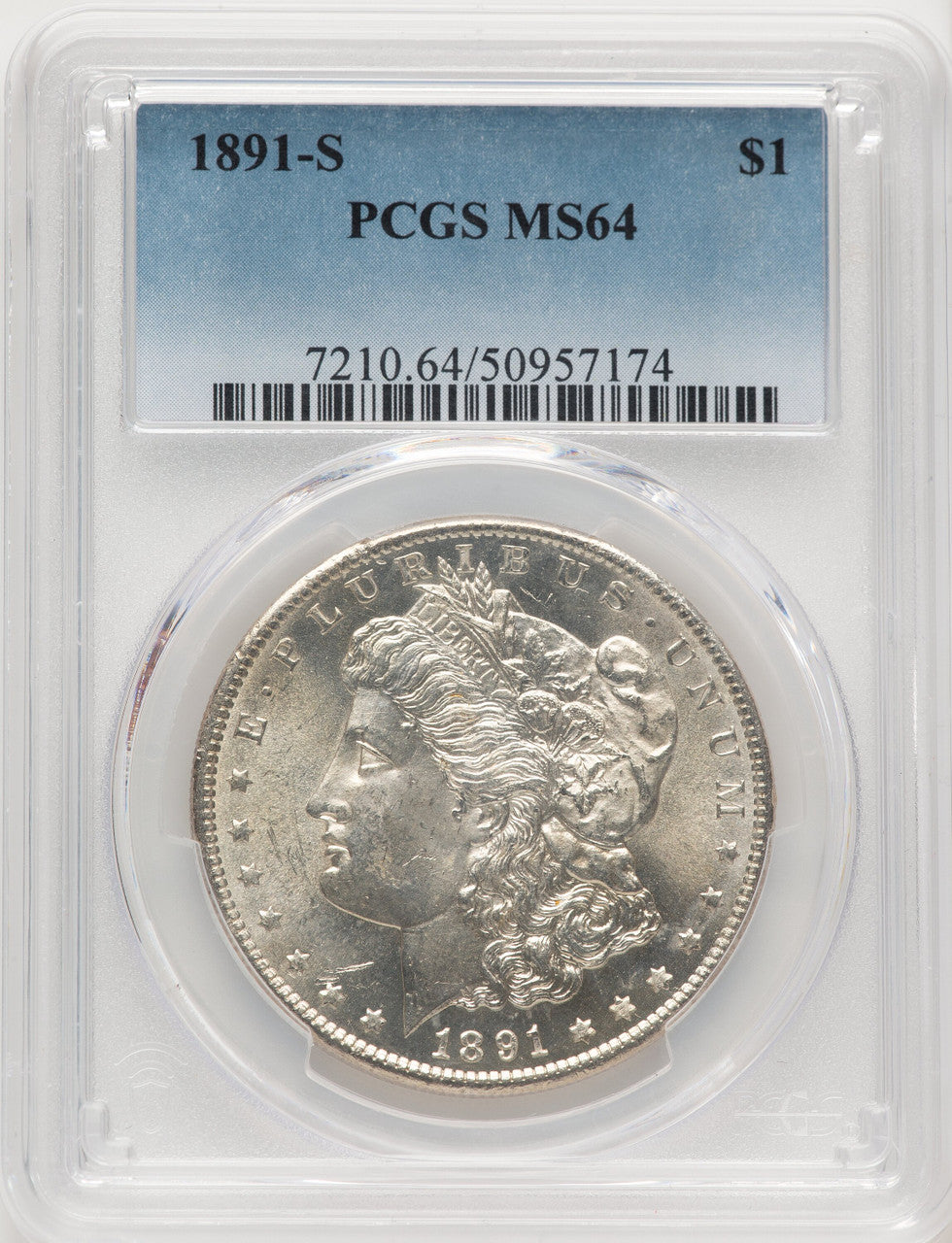 1891-S Morgan Dollar PCGS MS64 (775850039)