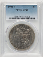 1903-S Morgan Dollar PCGS XF40