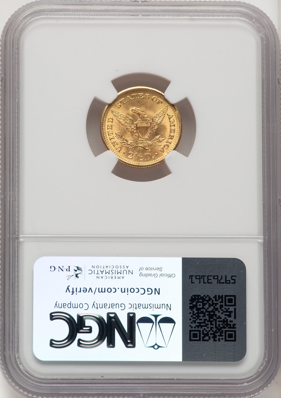1905 $2.50 Liberty Quarter Eagle NGC MS67 (776011023)
