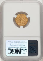 1910 $2.50 CAC Indian Quarter Eagle NGC MS63+
