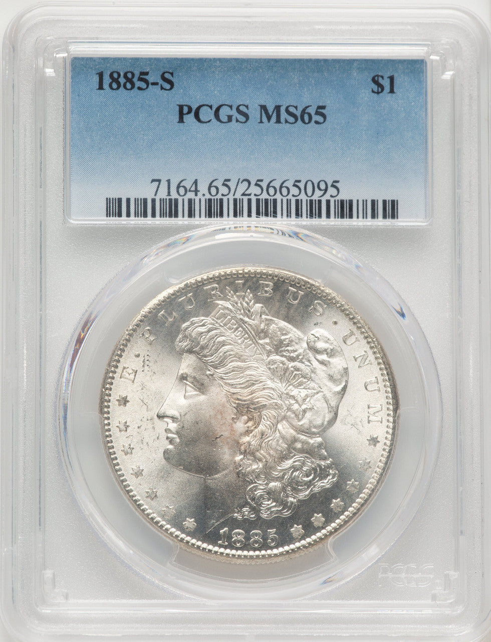 1885-S Morgan Dollar PCGS MS65 (507065006)