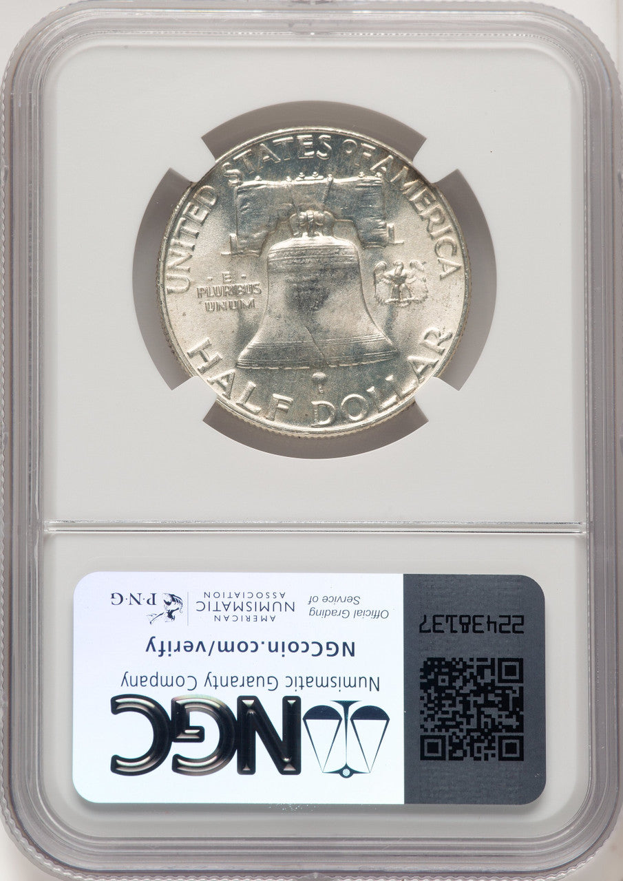 1959 50C FL Franklin Half Dollar NGC MS67