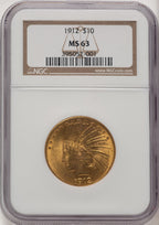 1912 $10 Indian Eagle NGC MS63 (506644001)