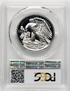 2018-W Palladium Eagle 1 oz Blue Gradient PCGS PR70